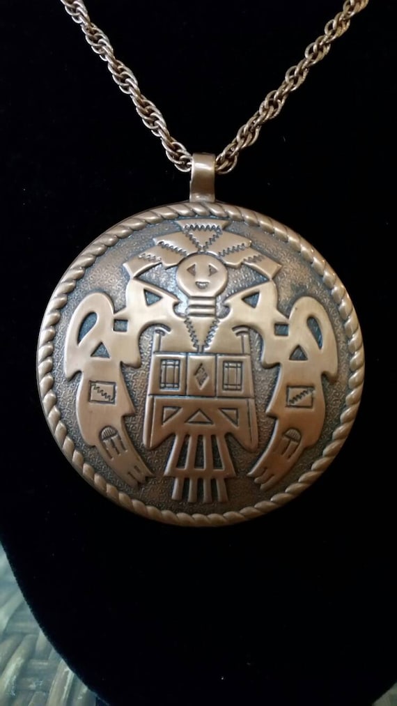 アクセサリー Vintage Native Indian necklace Vintage 1960s Native American Indian Canadian Thunderbird