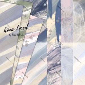 Home Bored Papers Collection Pastel Quarantine Clipart Planner Naklejki Cyfrowy planer homebound PNG Sprzątanie domu StayHome poduszka dziewczyna