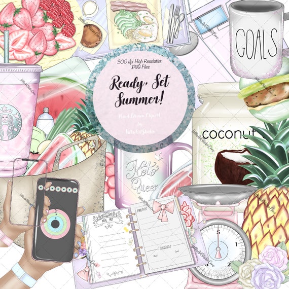 Ready Set Summer Clipart Meal Prep Keto Queen Dieting Food Etsy Ready Set Summer Clipart Meal Prep Keto Queen Dieting Food Etsy