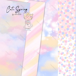 Schattig lentepapier pastel patronen oppervlak, Be mine Valentines Baby illustratie harten koekjes, planner behoeften, planner stickers digitale kunst
