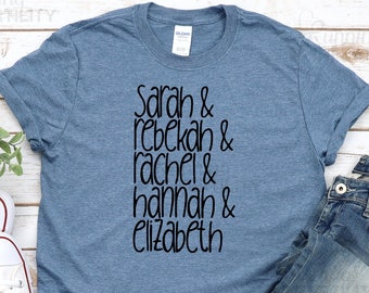 Barren Women of the Bible Tee, christian women's shirt, Infertility and IVF shirt, Bible verse, Jesus t-shirt, Hope and Encouragement shirt.