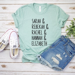 barren women of the bible christian womens shirt, infertility and IVF shirt, bible verse, Jesus shirt, hope shirt, PCOS and Endometriosis. Dusty Blue