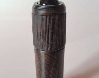 kaleidoscope mini, little kaleidoscope black african wood, miniature kaleidoscope grenadil mpingo wood