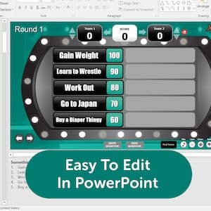 Answer Battle - Virtual Party - Customizable Trivia Powerpoint Template ...