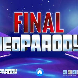 Virtual Party Game Customizable JeoParody Powerpoint Template PC Mac and iPad compatible Fun Game image 4