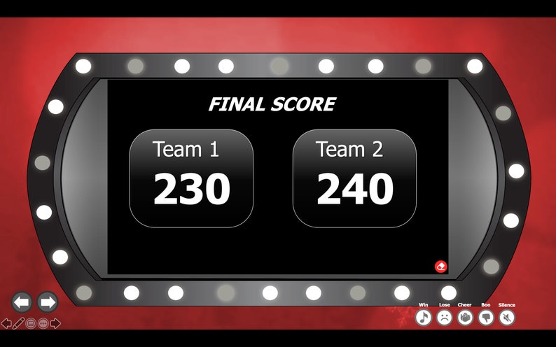 Holiday Answer Battle with Scoreboard Trivia Powerpoint Game image 6