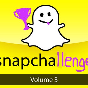 Snapchallenge Volym 3 - Snapchat-tema fotografiskt minnesspel