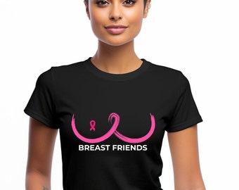 Breast Friends - Breast Cancer Awareness Women's Softstyle Tee