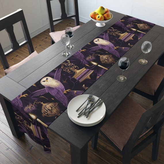 Harry Potter Inspired Table Runner Wizardry Party Decor 