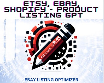 Product Listing Tool for Etsy, eBay & Shopify, EBay Listing Helper GPT, Shopify SEO Software, Etsy Product Listing, E-commerce Sales Tool
