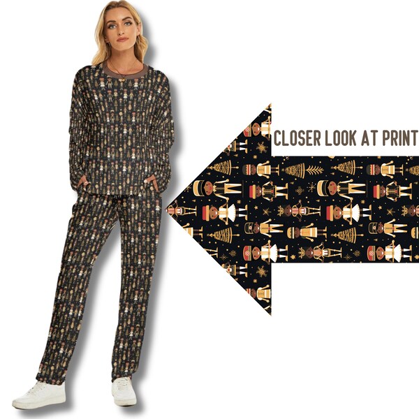 Nutcracker Pajama Set Etsy