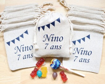 Birthday candy bag Guest gifts, first birthday events, Birthday candy bags