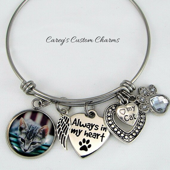 cat memorial bracelet