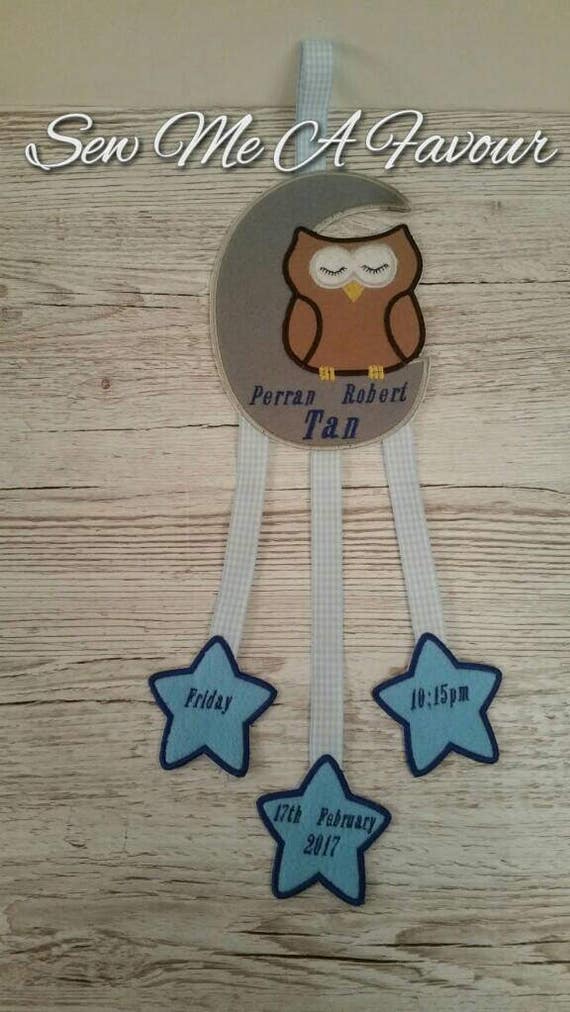 Items similar to Baby Wall Hanging on Etsy