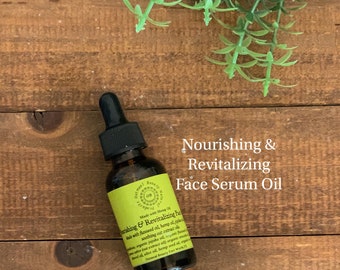 Nourishing Revitalizing Face Serum Oil/ Helps Dryness