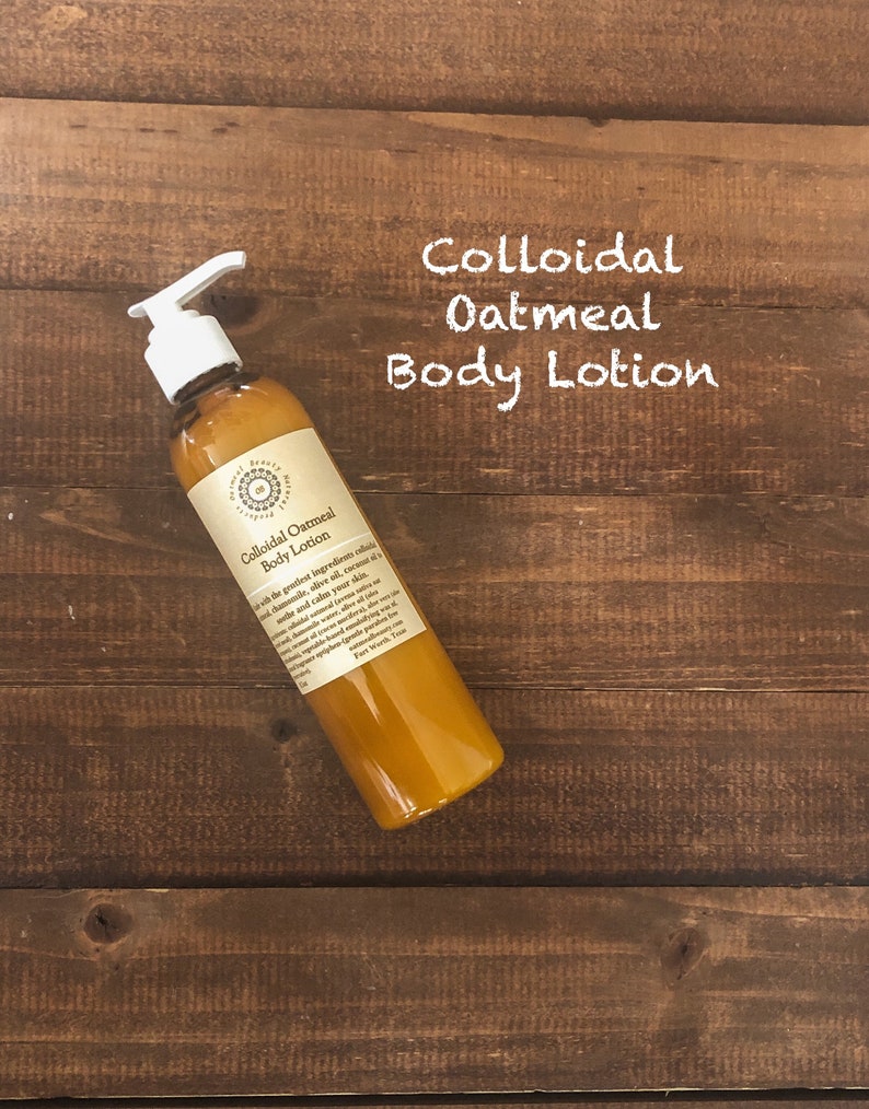 Colloidal Oatmeal Body Lotion Etsy