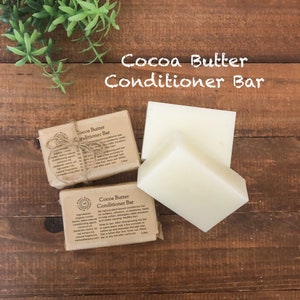 Cocoa Butter Conditioner Bar/Helps Repair Split Ends