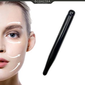 Premium Obsidian Acupressure Wand | Body Acupoint Massager Probe | Pressure Point Pen | Relaxation | Face Massage Gua Sha | Selfcare Gift