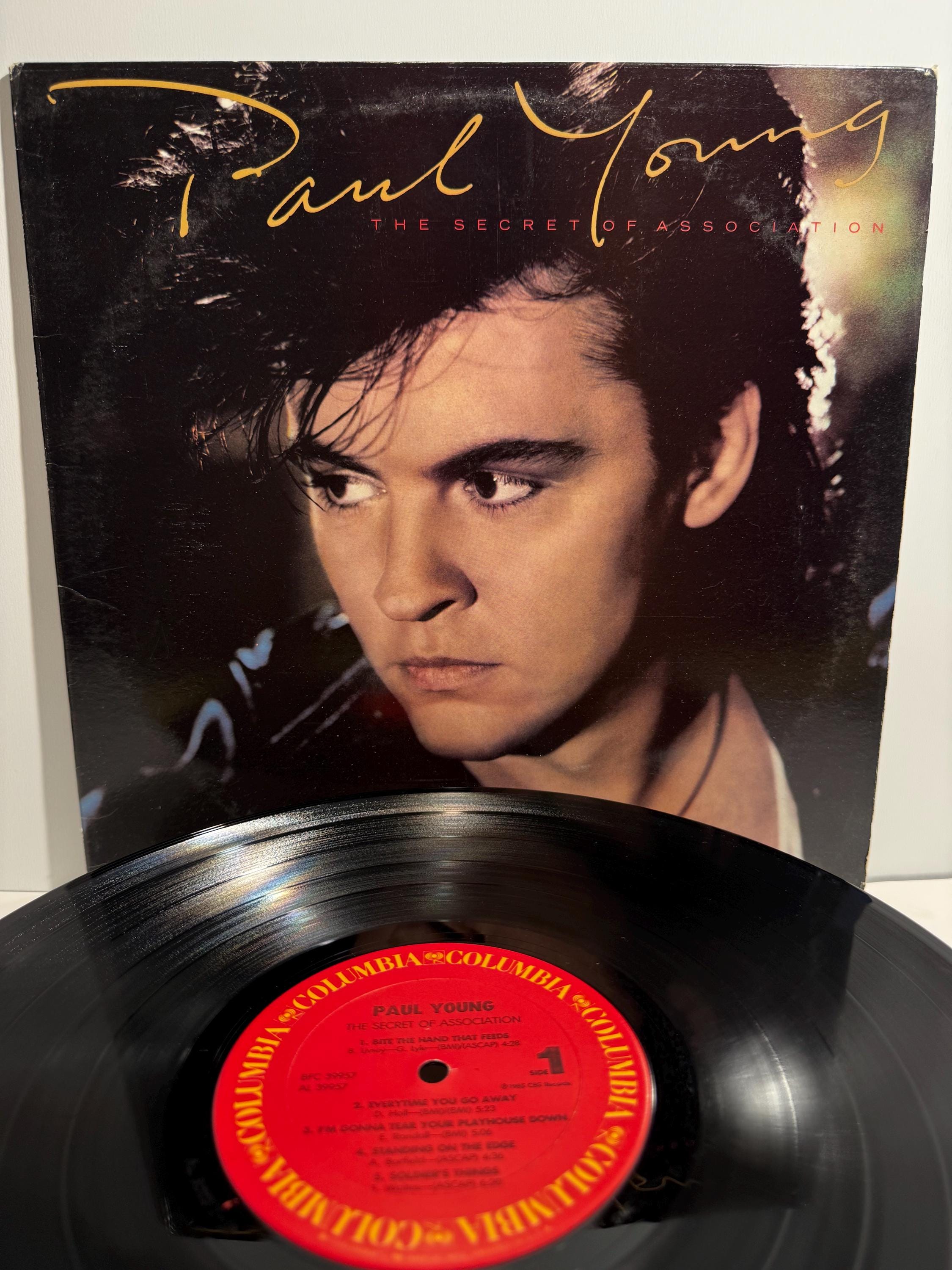 Paul Young – the Secret of Association Vinyl LP – 1985 Columbia