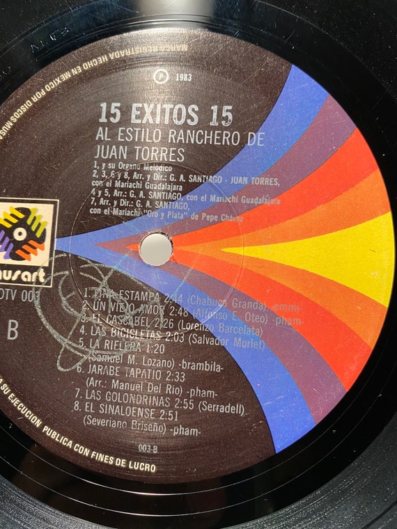 15 Exitos Al Estilo Ranchero De Juan Torres Y Su Órgano Melódico