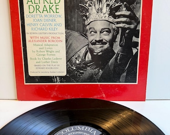 Kismet Original Broadway Cast LP Alfred Drake Columbia Masterworks OL 4850 Vintage Musical Theater Vinyl Record VG