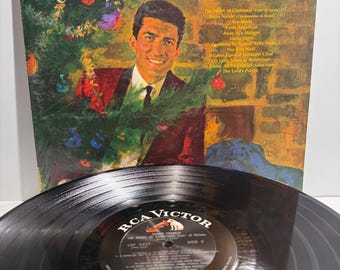 LP de Natal Vintage de Sergio Franchi | The Heart of Christmas Cuor di Natale RCA Victor LSP-3437 | Disco de Natal Italiano | Festas