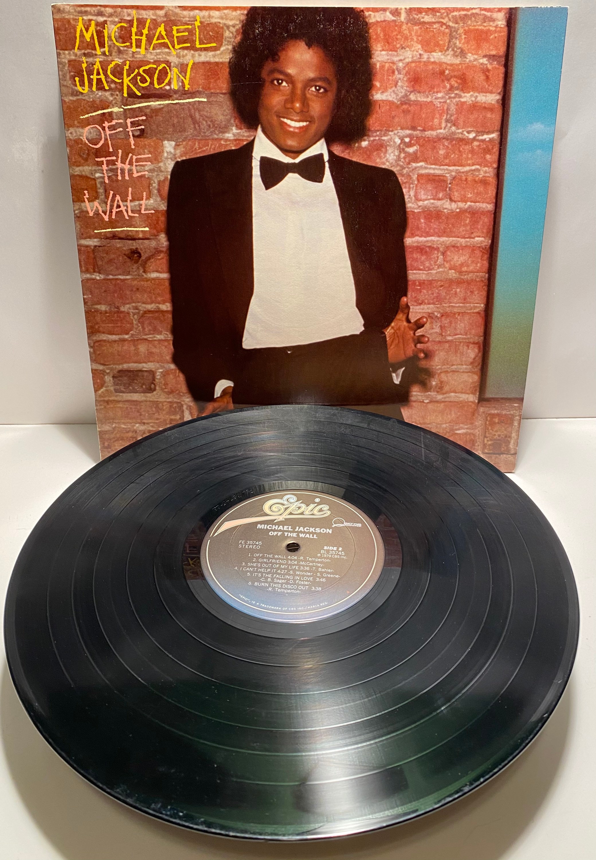 Michael Jackson Off the Wall Vinyl Record