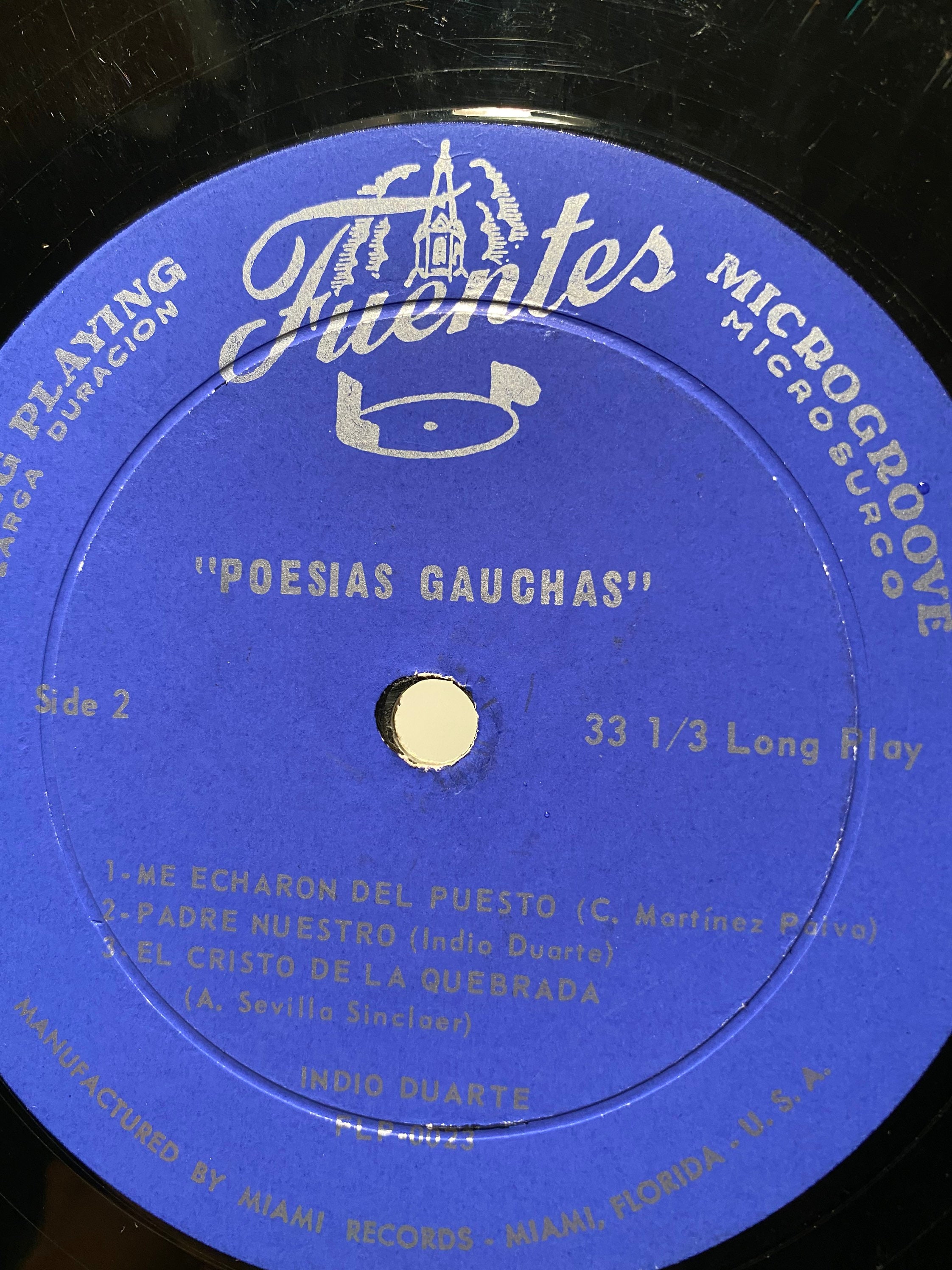 El Indio Duarte Poesias Gauchas Por El Indio Duarte El Beso Etsy