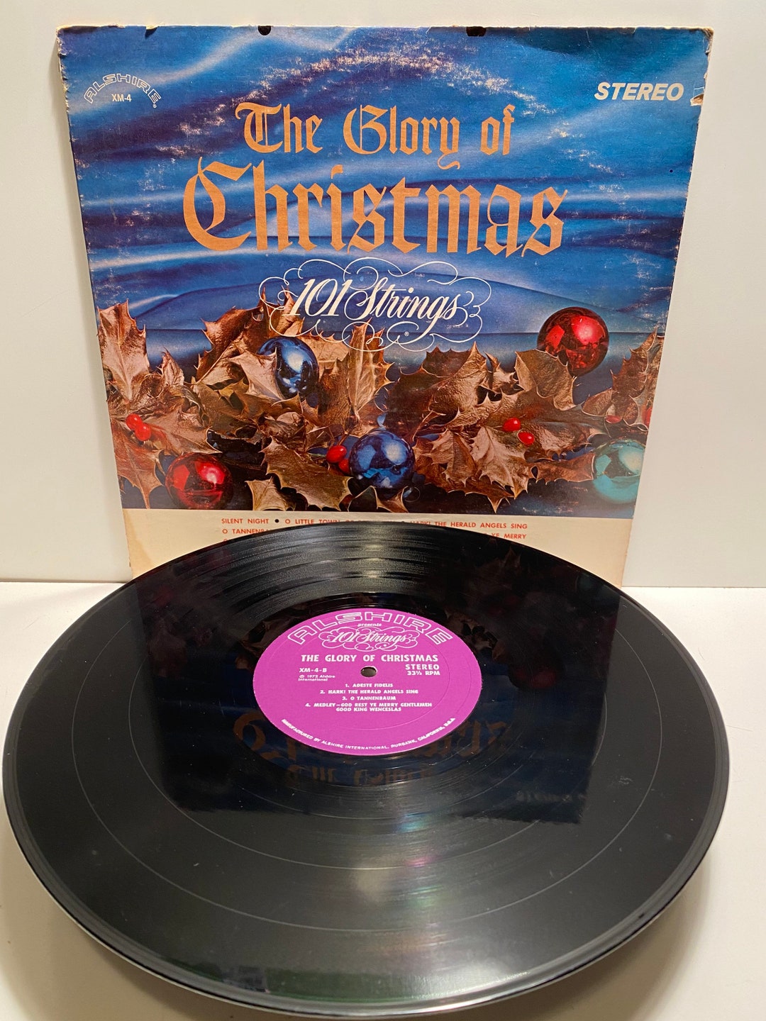 The Glory of Christmas Vintage Christmas Vinyl LP Fullsize Records