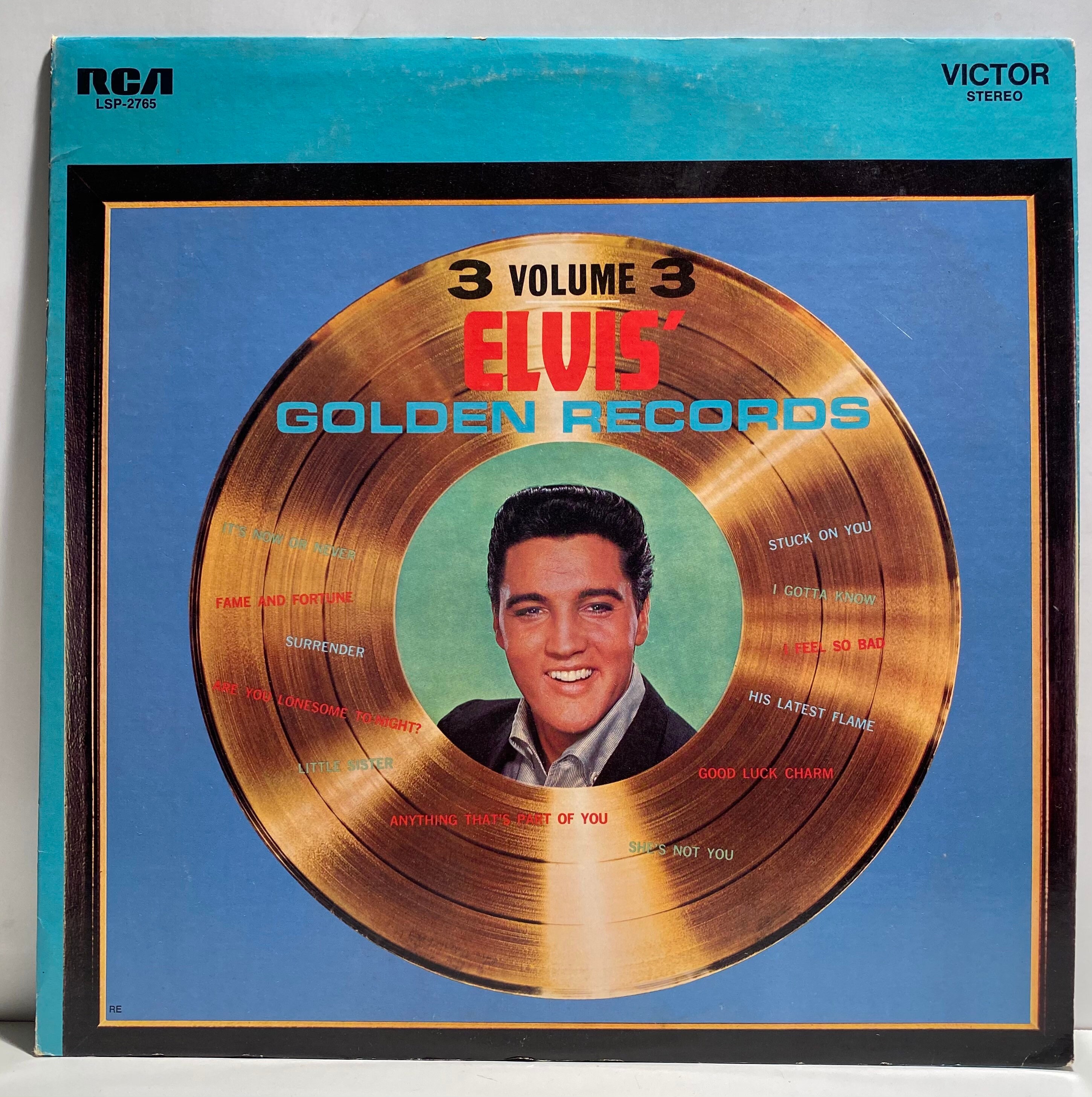 Greatest Hits of Elvis Presley Golden Records Volume 3 It's Now or