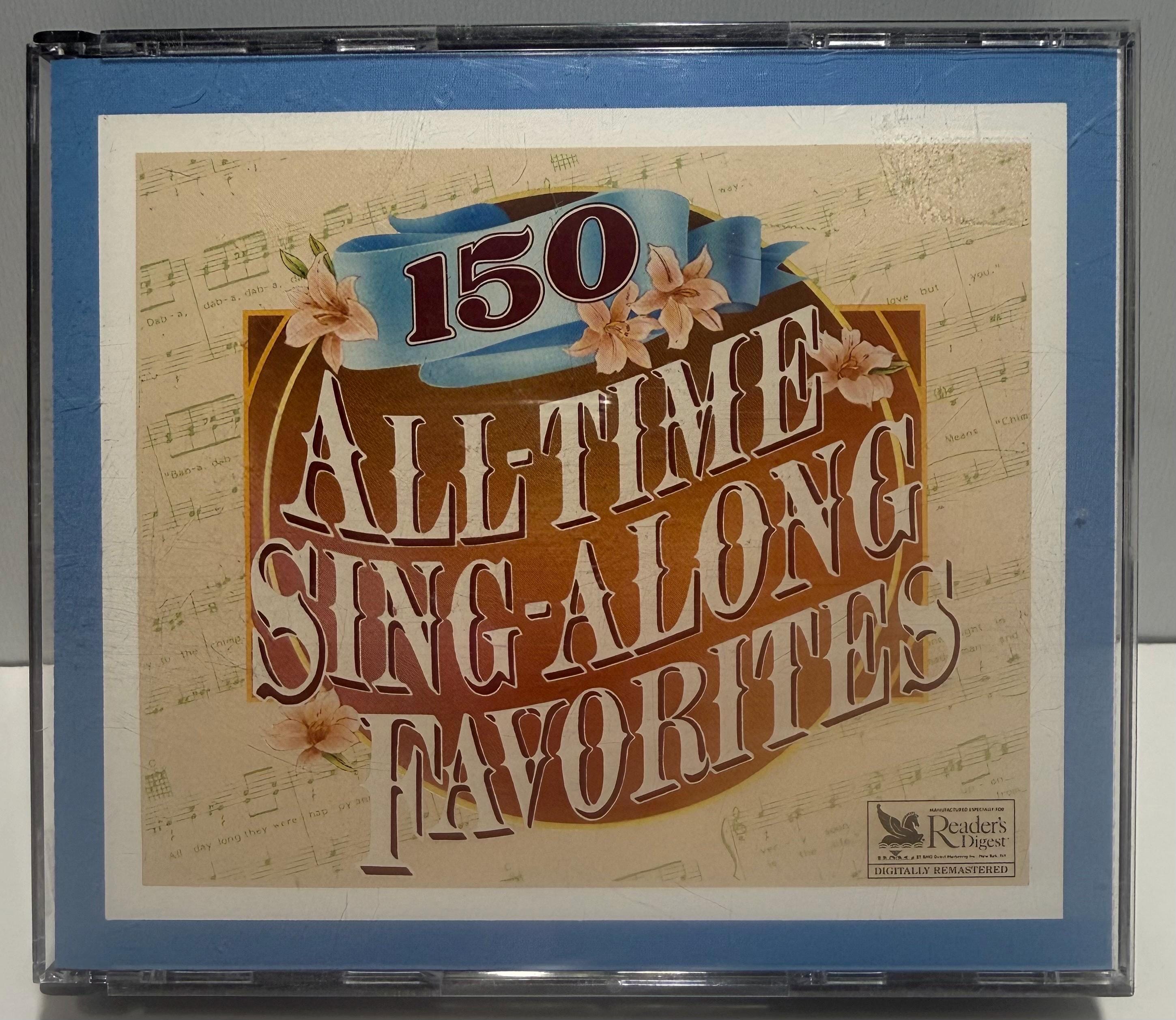 Reader's Digest 150 All-time Sing-along Favorites CD Box Set