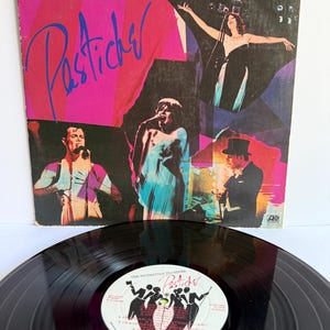 Manhattan Transfer Pastiche LP Vinylskiva Atlantic Jazz Vocal Pop # 19163 Original 1978
