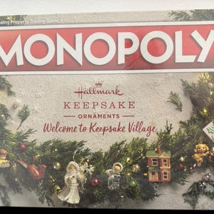 Hallmark Channel Countdown to Christmas Edition Monopoly Boardgame 2022 Edition