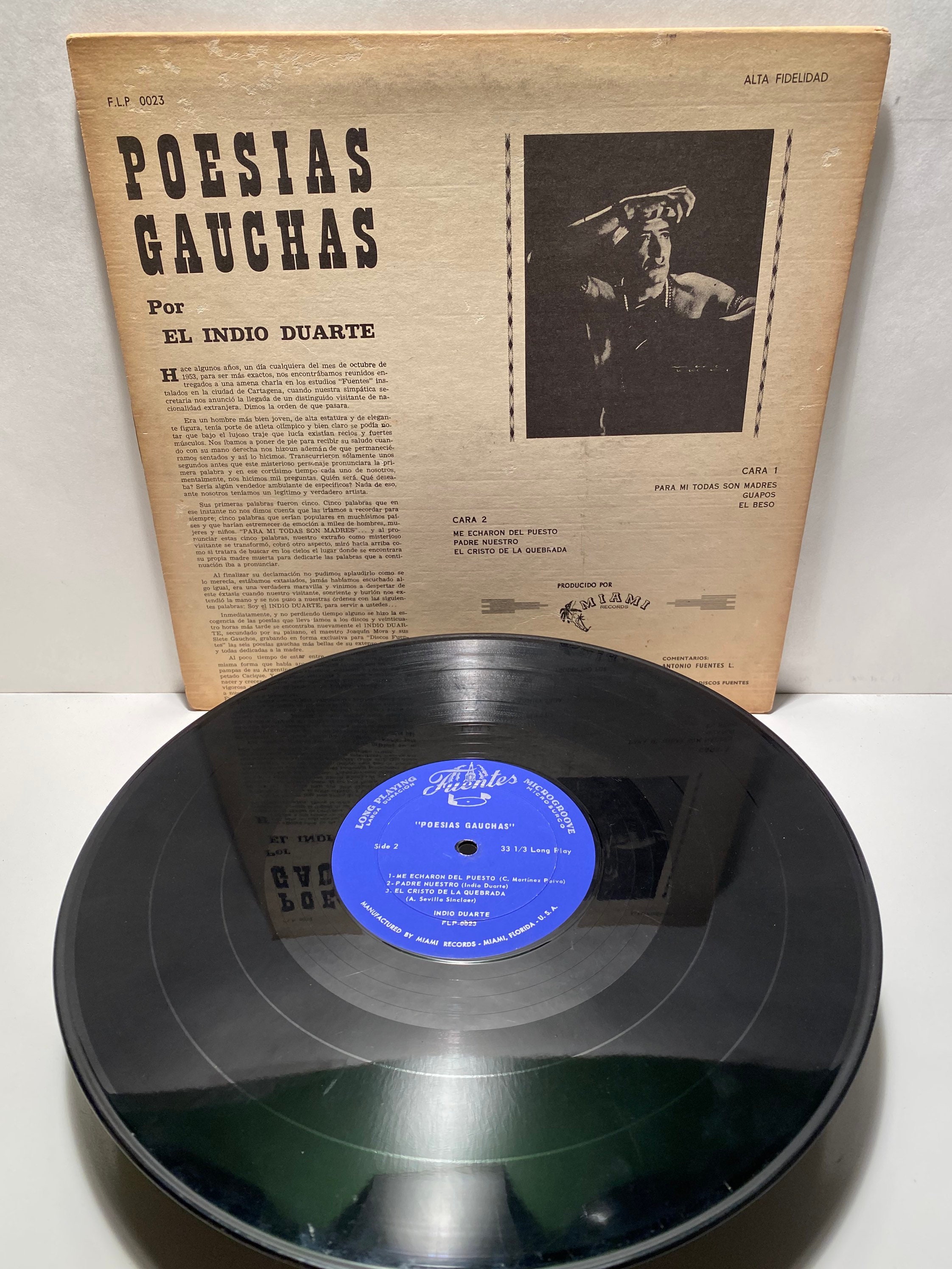 El Indio Duarte Poesias Gauchas Por El Indio Duarte El Beso Etsy