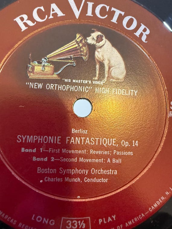 Charles Munch Berlioz: Symphonie Fantastique – Boston Symphony
