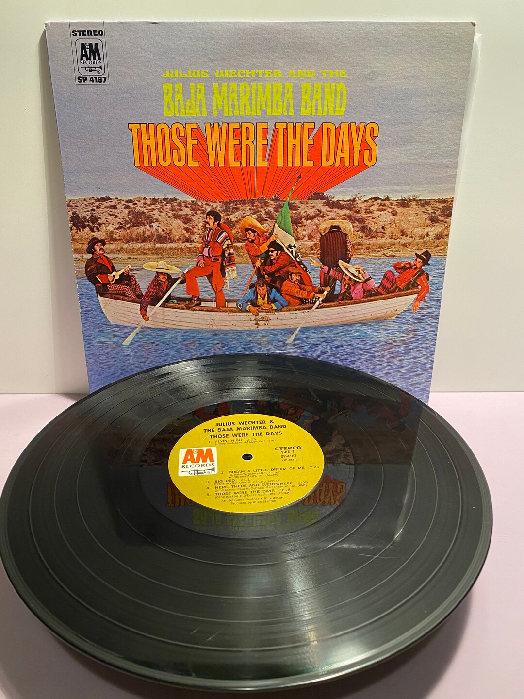 Julius Wechter Those Were the Days the Baja Marimba Band Etsy