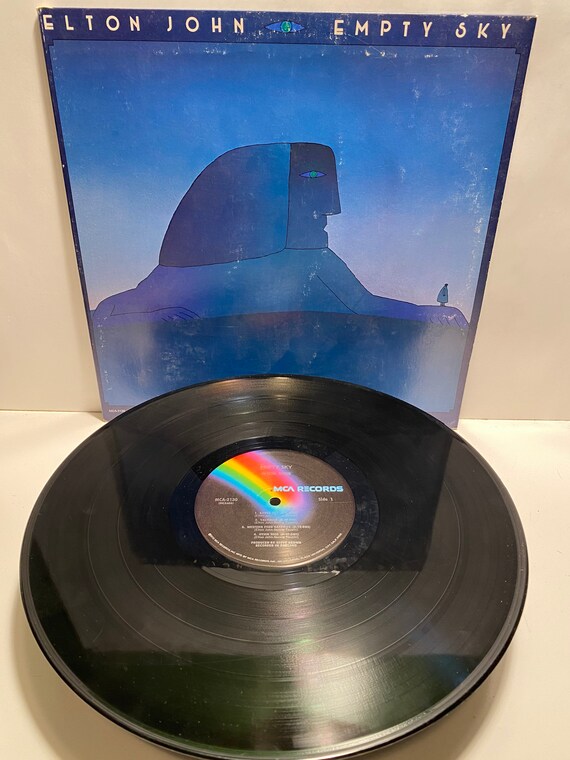 Elton John Empty Sky By Steve Brown England Mca 2130 Record Etsy Elton John Empty Sky By Steve Brown England Mca 2130 Record Etsy