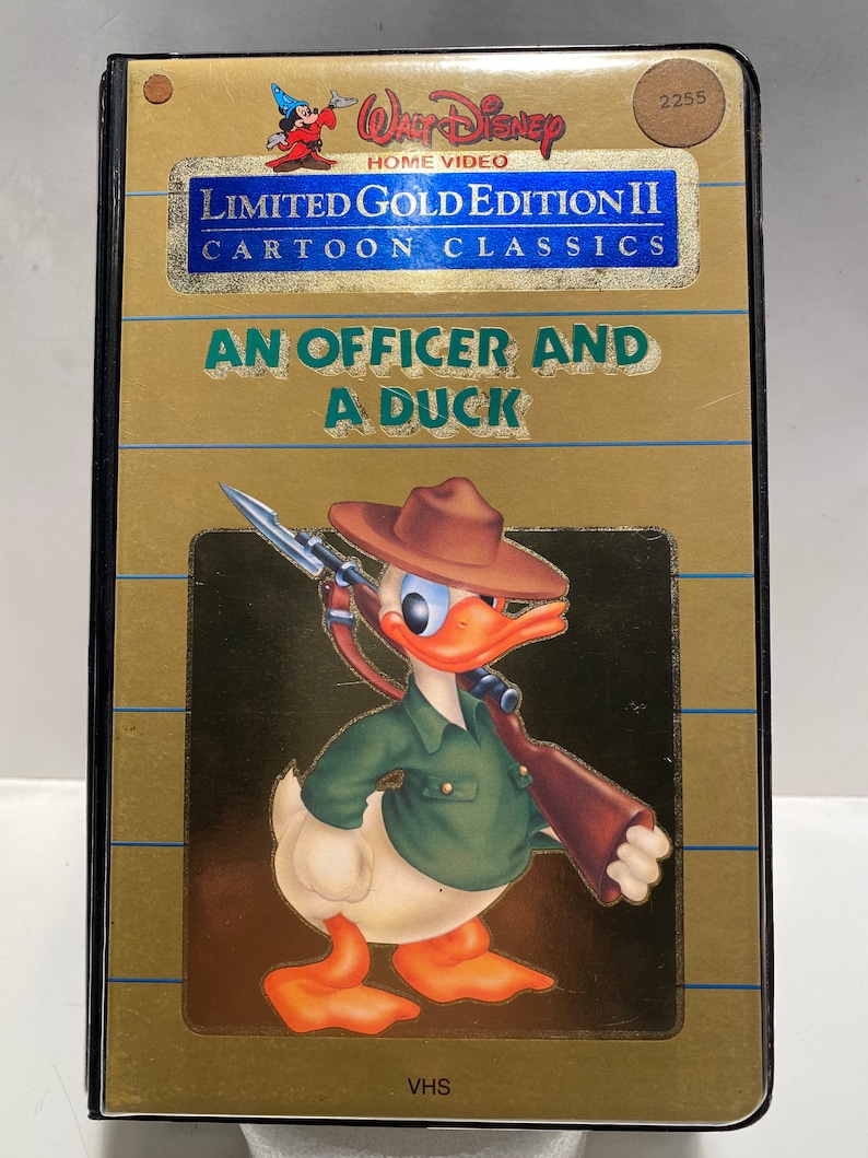 An Officer and A Duck Walt Disney Cartoon Classics Limited | Etsy