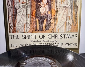 The Mormon Tabernacle Choir  The Spirit Of Christmas 1959 record 5423