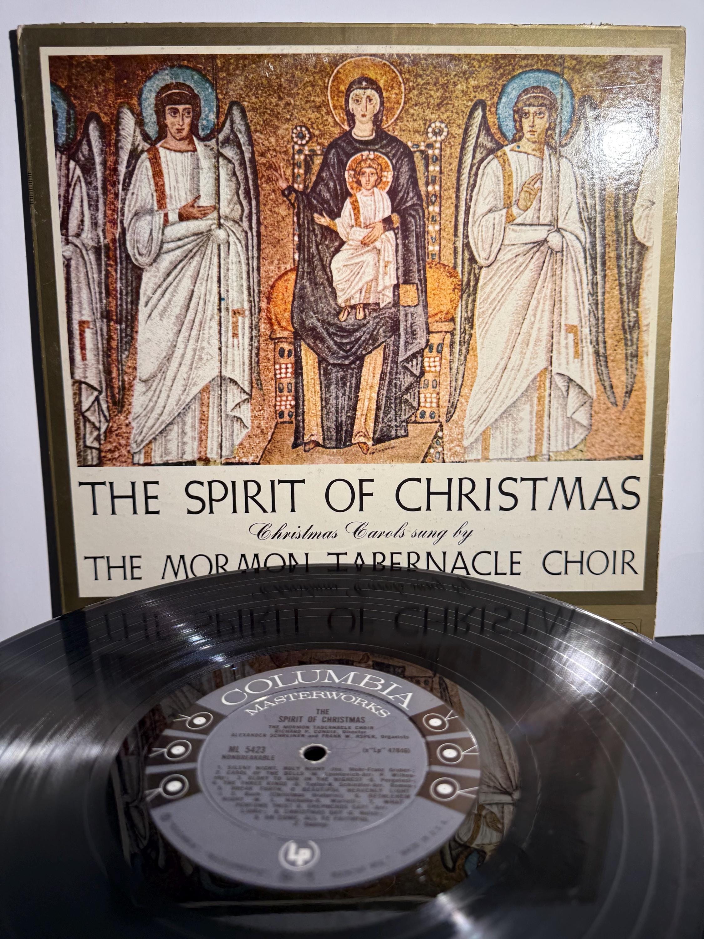 The Mormon Tabernacle Choir the Spirit of Christmas 1959 Record