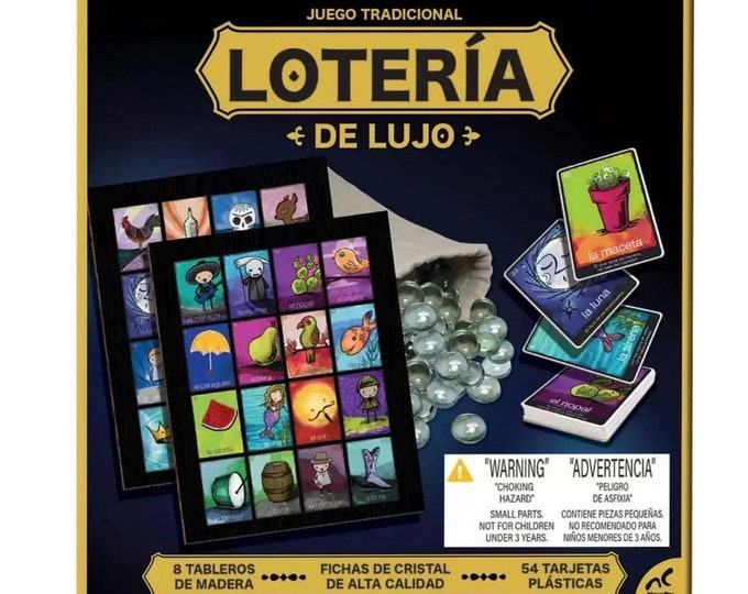 Lotería Deluxe Brand New Box. Mexico Juego Tradicional Costco Lotería ...