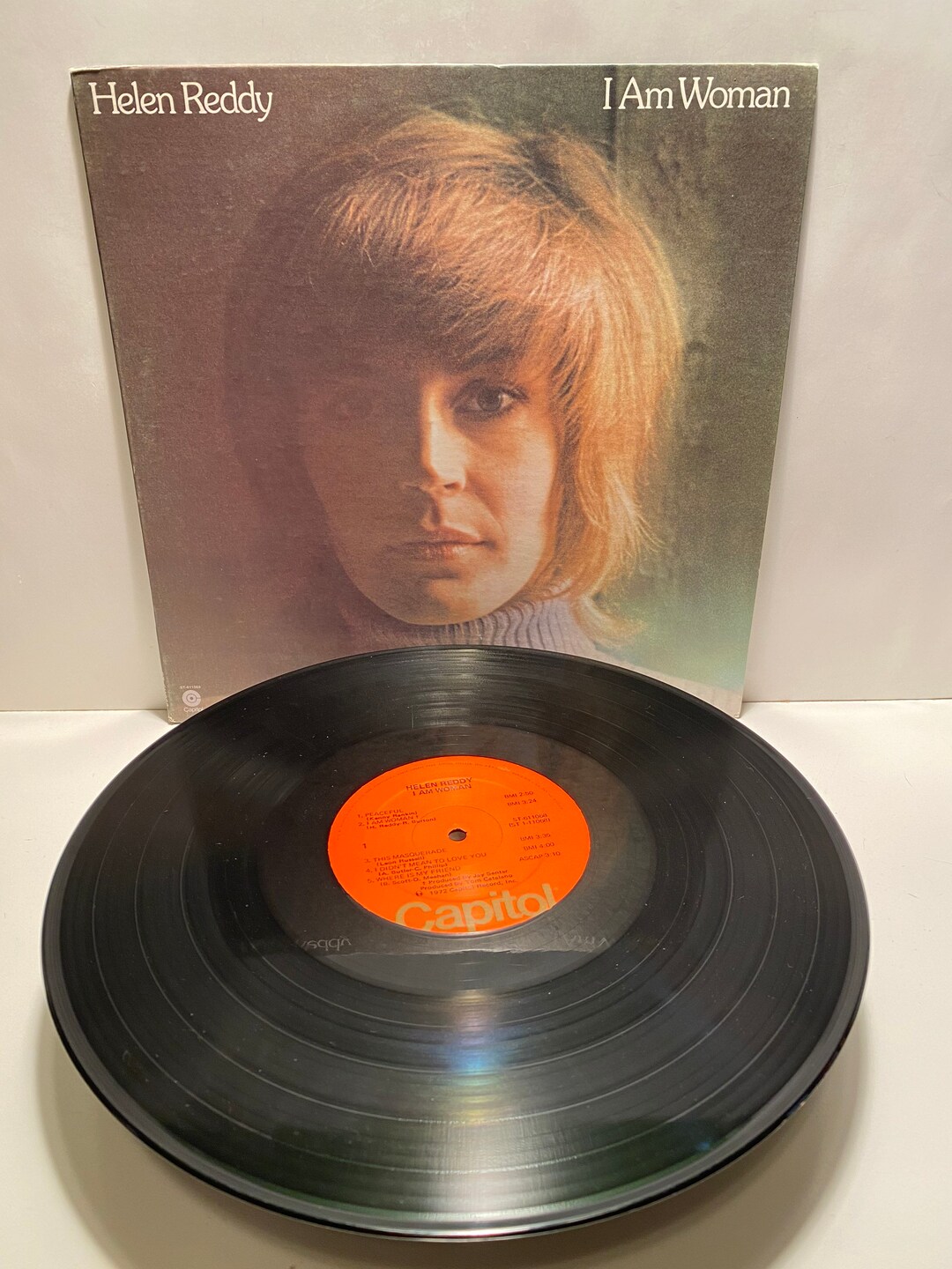 Helen Reddy “I Am Woman” the Last Blue Song 611068 Record 1972 - Etsy