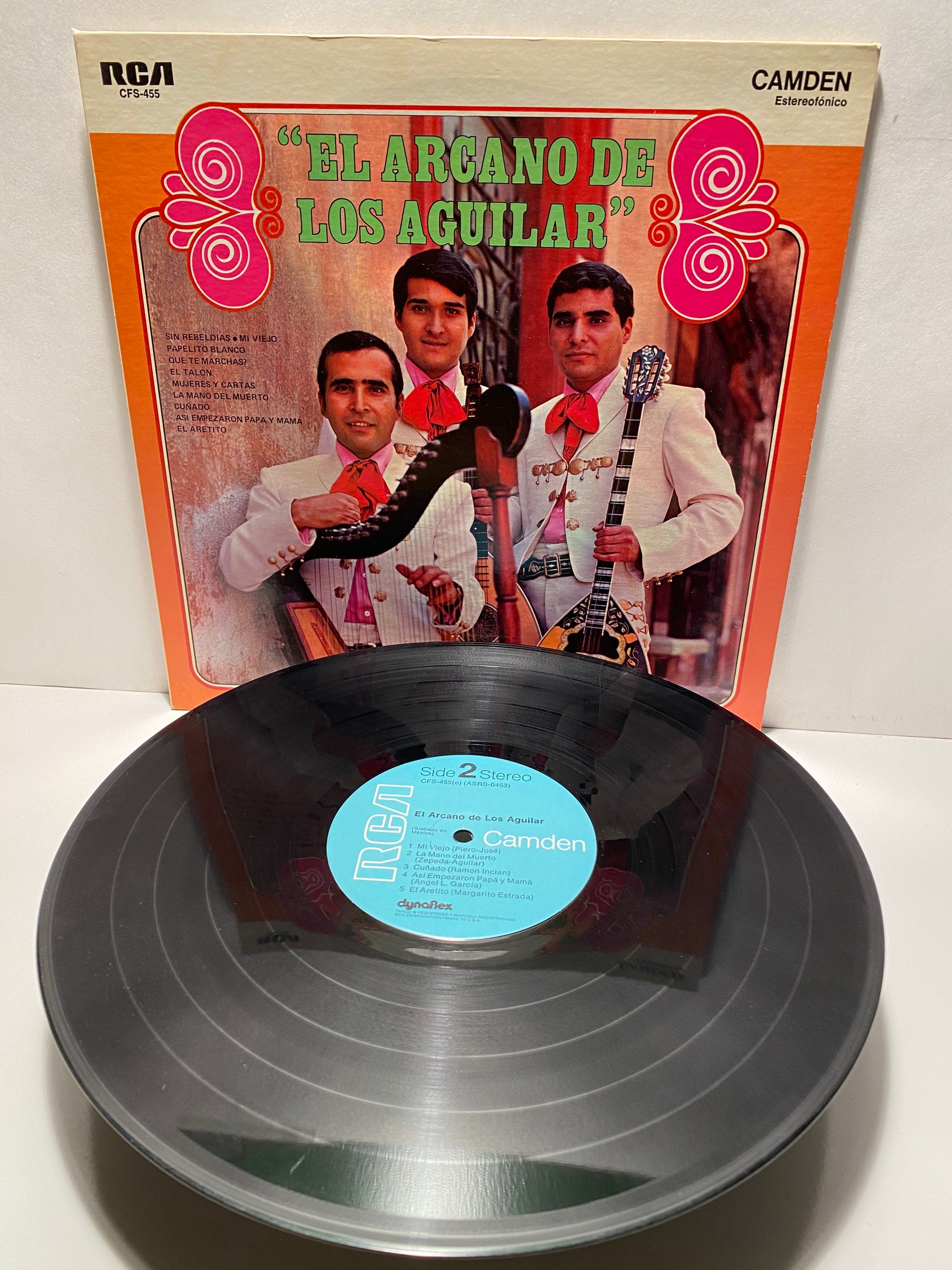 El Arcano De Los Aguilar Sin Reveldias Mi Viejo 455 Record 1964 - Etsy