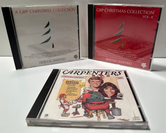 GRP Christmas Collection, Vol. 2 & Vol 3- Various Artists (CD, 1991, GRP  (USA)