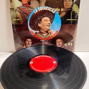 Cuco Sanchez - Y el dueto america canciones de la pelicula La Cucaracha 1327 record 1972