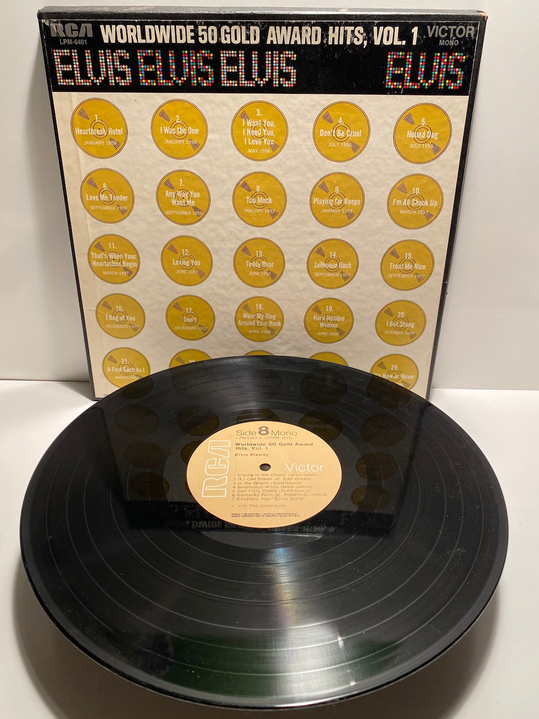 Elvis Presley - Worldwide 50 Gold Award Hits Vol.1 Box Set4 Lp's