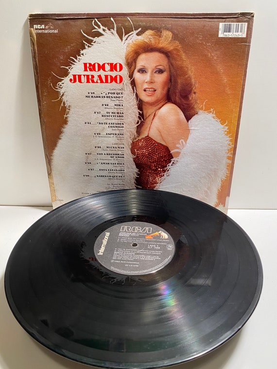 Rocio Jurado Porque Me Habras Besado? No Una Mas 7243 Record 1983