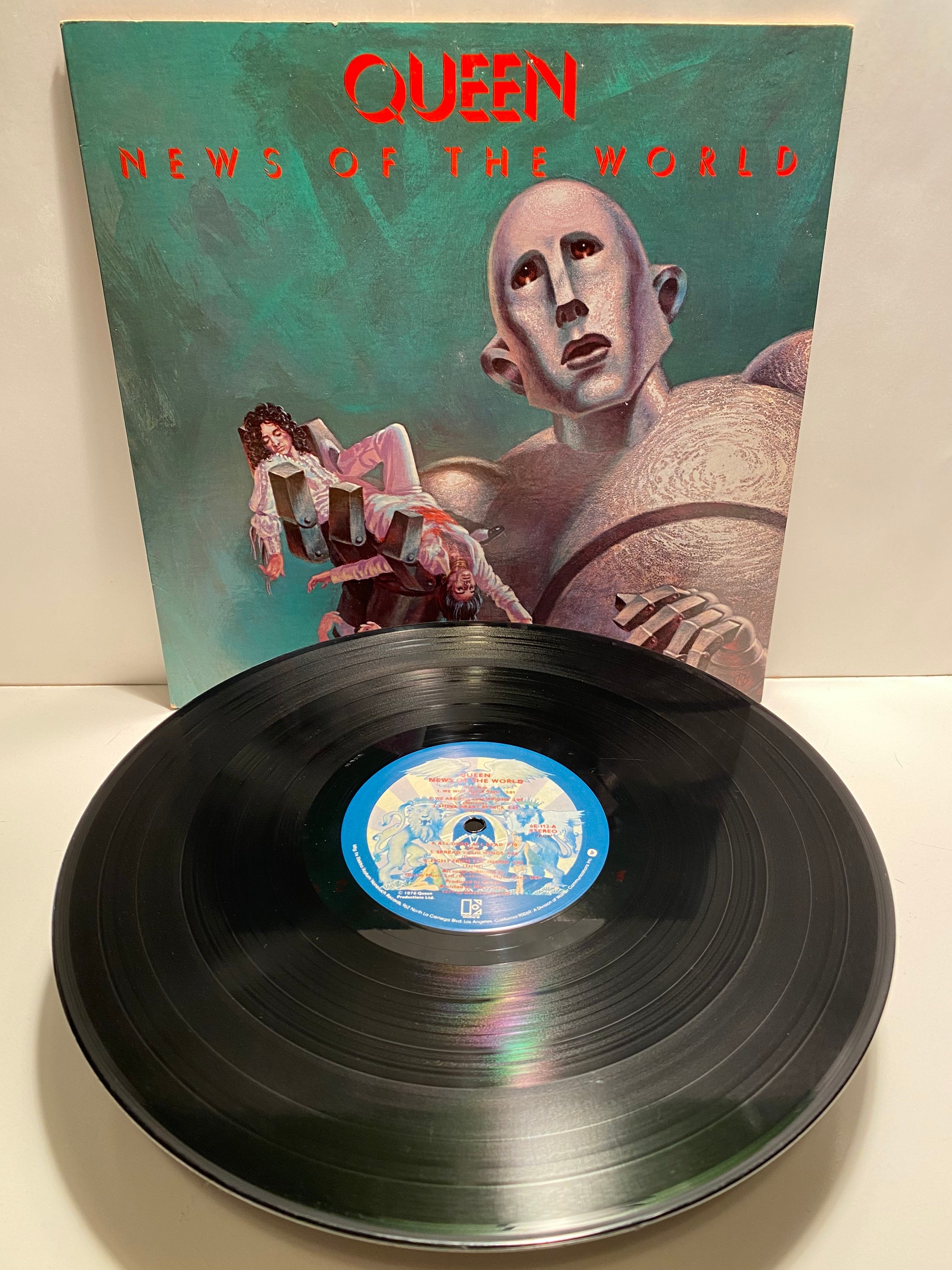News of the World – Queen – Vintage Vinyl LP – Elektra Records 6E