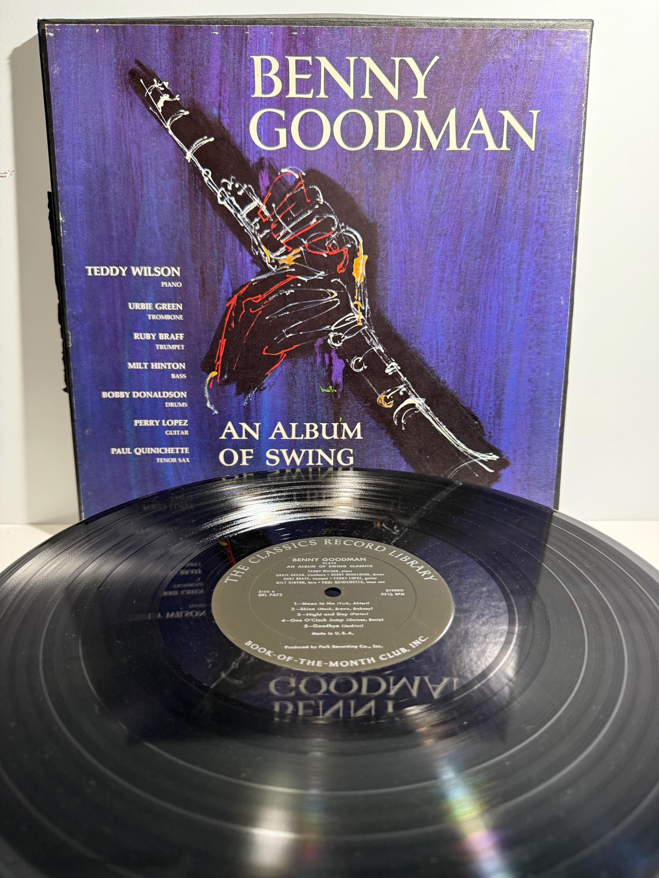 Benny Goodman an Album of Swing Vinyl LP Box Set 3lp Jazz Classics