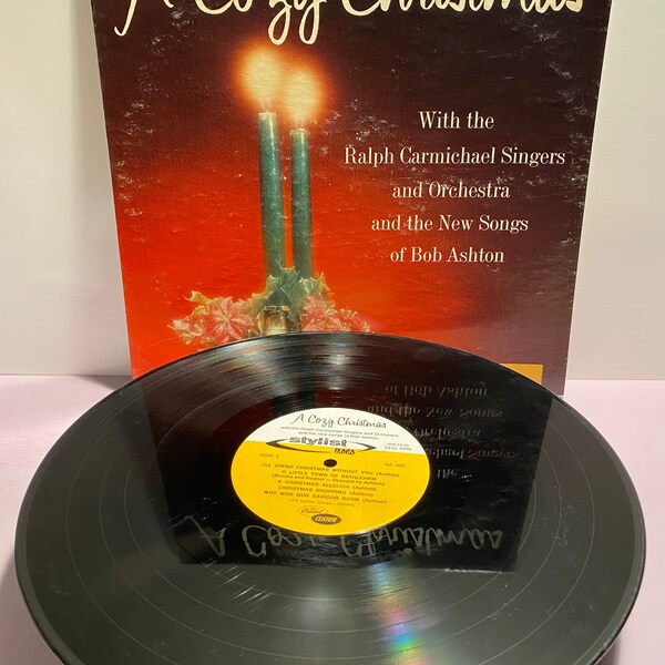 The Ralph Carmichael Singers and orchestra & the new songs of bob Ashton - A Cozy Christmas 400 record